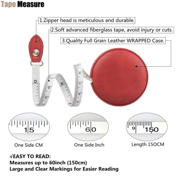 There are many features in this tape measure.