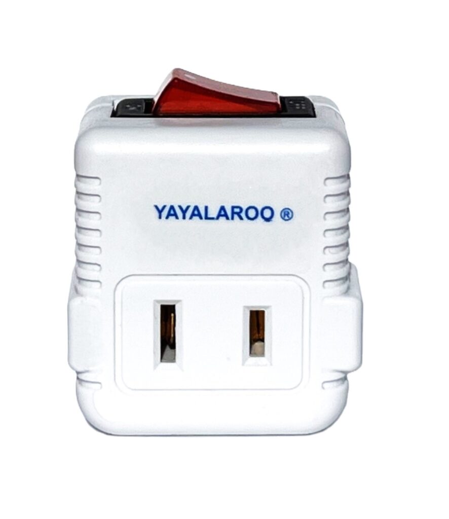 YaYaLaRoo® Wall Tap Adapter Surge Protector With ON/OFF Lighted Switch ...